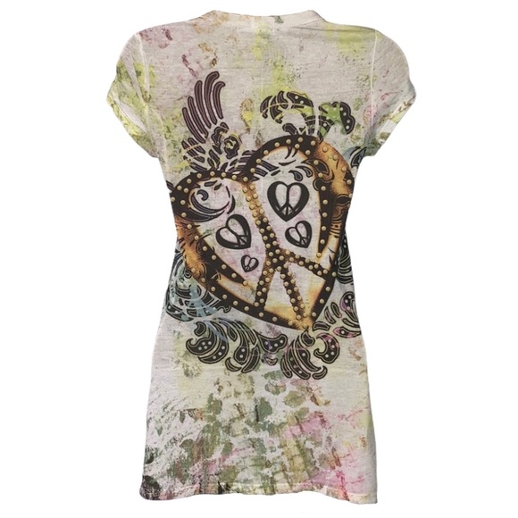 Equipe Rhinestone Heart Top - Picture 2 of 5